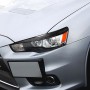 Углеродное волокно прессовать лампа, декоративная наклейка для Mitsubishi Lancer Evo 2008-2014