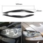 Углеродная волокна на прессовании лампы для бровей декоративная наклейка для BMW X5 E70 2010-2012