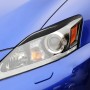 2 ПК / установка углеродной волокнистого фонаря, декоративная наклейка для Lexus IS250 / IS300 2006-2012, Drop Glue Version