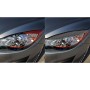 2 ПК / установка углеродной волокнистые фонари для бровей декоративная наклейка для Mazda 3 2010-2013 / M3 Xingcheng, Drop Glue Version