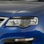2 ПК / установка углеродной волокнистого фонаря, декоративная наклейка для Volkswagen Passat B6 3C 2005-2010, Drop Glue Version
