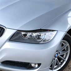 1 Пара трех цветовых карбоновых волоконных фонарей декоративная наклейка для BMW E90 / 318i / 320i / 325i 2009-2012