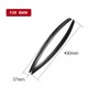 2 PCS Carbon Fiber Car Lamp Eyebrow Decorative Sticker for 2005-2012 BMW 3 Series E92 M3