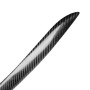 2 PCS Carbon Fiber Car Lamp Eyebrow Decorative Sticker for 2005-2012 BMW 3 Series E92 M3