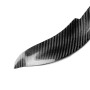 2 PCS Carbon Fiber Car Lamp Eyebrow Decorative Sticker for 2003-2006 Smart W451