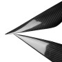 2 PCS Carbon Fiber Car Lamp Eyebrow Decorative Sticker for 2009-2011 Ford Focus