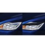 2 PCS Carbon Fiber Car Lamp Eyebrow Decorative Sticker for 2009-2011 Ford Focus