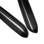 2 PCS Carbon Fiber Car Lamp Eyebrow Decorative Sticker for 1992-1999 Volkswagen Golf 3 / MK3