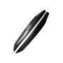 2 PCS Carbon Fiber Car Lamp Eyebrow Decorative Sticker for 2009-2011 Hyundai Genesis Coupe