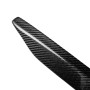 2 PCS Carbon Fiber Car Lamp Eyebrow Decorative Sticker for 2009-2011 Hyundai Genesis Coupe