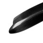 2 PCS Carbon Fiber Car Lamp Eyebrow Decorative Sticker for 2007-2014 Smart W451