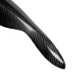 2 PCS Carbon Fiber Car Lamp Eyebrow Decorative Sticker for 2007-2014 Smart W451