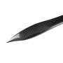 2 PCS Carbon Fiber Car Lamp Eyebrow Decorative Sticker for 2005-2009 Toyota Crown