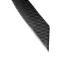 2 PCS Carbon Fiber Car Lamp Eyebrow Decorative Sticker for 2004-2008 Mazda RX8