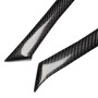 2 PCS Carbon Fiber Car Lamp Eyebrow Decorative Sticker for 2006-2008 Honda Stream