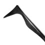 2 PCS Carbon Fiber Car Lamp Eyebrow Decorative Sticker for 1997-2002 Mitsubishi Galant