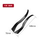 2 PCS Carbon Fiber Car Lamp Eyebrow Decorative Sticker for 1996-2002 BMW Z3