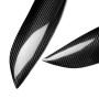 2 PCS Carbon Fiber Car Lamp Eyebrow Decorative Sticker for Volkswagen Golf 5 / MK5 / Sagitar