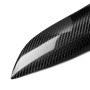 2 PCS Carbon Fiber Car Lamp Eyebrow Decorative Sticker for Volkswagen Golf 5 / MK5 / Sagitar