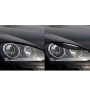 2 PCS Carbon Fiber Car Lamp Eyebrow Decorative Sticker for Volkswagen Golf 5 / MK5 / Sagitar