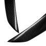 2 PCS Carbon Fiber Car Lamp Eyebrow Decorative Sticker for Volkswagen Golf 5 / MK5