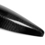 2 PCS Carbon Fiber Car Lamp Eyebrow Decorative Sticker for 2002-2003 Subaru Impreza WRX STI