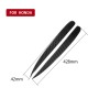 2 PCS Carbon Fiber Car Lamp Eyebrow Decorative Sticker for 2000-2009 Honda S2000