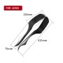 2 PCS Carbon Fiber Car Lamp Eyebrow Decorative Sticker for 1998-2005 Lexus IS300 IS200 RS200 ALTezza