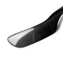 2 PCS Carbon Fiber Car Lamp Eyebrow Decorative Sticker for 1998-2005 Lexus IS300 IS200 RS200 ALTezza