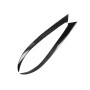 2 PCS Carbon Fiber Car Lamp Eyebrow Decorative Sticker for 2005-2008 Ford Focus