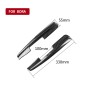 2 PCS Carbon Fiber Car Lamp Eyebrow Decorative Sticker for 1999-2004 Volkswagen Jetta / Bora 4 / MK4