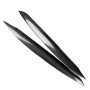 2 PCS Carbon Fiber Car Lamp Eyebrow Decorative Sticker for 2013-2018 Volkswagen Golf 7 / MK7