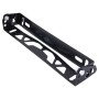 Car Auto Universal Aluminum Alloy Modified License Plate Frame Holder(Black)