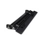 PZK-006-TW Car Modification Adjustable American Carbon Fiber Pattern License Plate Frame