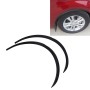 2 ПК. Автомобильные наклейки на резиновые круглые полосы Универсальные фендерные вспышки для наклеивания бровей для бровей.