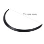 2 PCS Car Stickers Rubber Round Arc Strips Universal Fender Flares Wheel Eyebrow Decal Sticker Car-covers, Size: 75 x 2cm