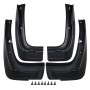 4 PCS Car Auto Semi-Rigid PVC Splash Flaps Mudguards Fender Guard for Toyota 2015 Version Highlander