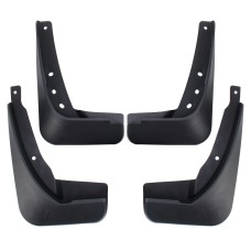 4 PCS Car Auto Semi-Rigid PVC Splash Flaps Mudguards Fender Guard for Audi A3 Hatchback