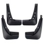 4 PCS Car Auto Semi-Rigid PVC Splash Flaps Mudguards Fender Guard for Audi A3 Hatchback