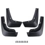 4 PCS Car Auto Semi-Rigid PVC Splash Flaps Mudguards Fender Guard for Geely Emgrand GL