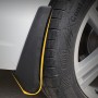 4 PCS Car Auto Semi-Rigid PVC Splash Flaps Mudguards Fender Guard for BMW X4M