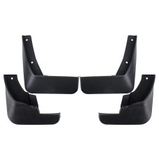 4 PCS Car Auto Semi-Rigid PVC Splash Flaps Mudguards Fender Guard for Toyota 2014 Version Vios