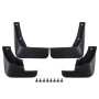 4 PCS Car Auto Semi-Rigid PVC Splash Flaps Mudguards Fender Guard for Toyota 2014 Version Vios