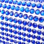 468pcs Glitter Crystal Diamond Decoration / Shining Rhinestone Sticker for DIY Ornament(Dark Blue)