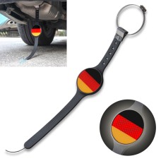 Автомобильный силиконовый антистатический ремешок отражающий электростатический ремень (немецкий флаг)