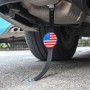 Автомобильный силиконовый антистатический ремешок отражающий электростатический ремень (флаг США)