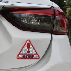 Auto Plastic Tail-crash-proof Car Sticker with Two PCS