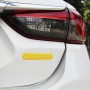 2 PCS High-brightness Laser Reflective Strip Warning Tape Decal Car Reflective Stickers Safety Mark(Yellow)