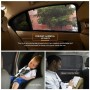 Auto Car Window Mesh Shield Sunshade Visor Net Mosquito Repellent UV Protection Window Covers, High Pop-up Front Window Version