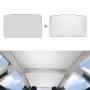 Car Roof Sunshade, Style: Front Window for Tesla Model 3(Beige)